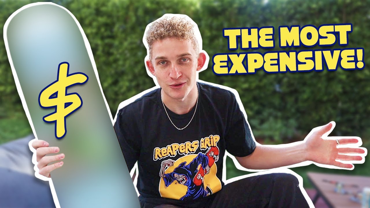 Самый дорогой скейтборд в мире!