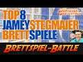 Die 8 besten Spiele von Jamey Stegmaier im Brettspiel Battle!