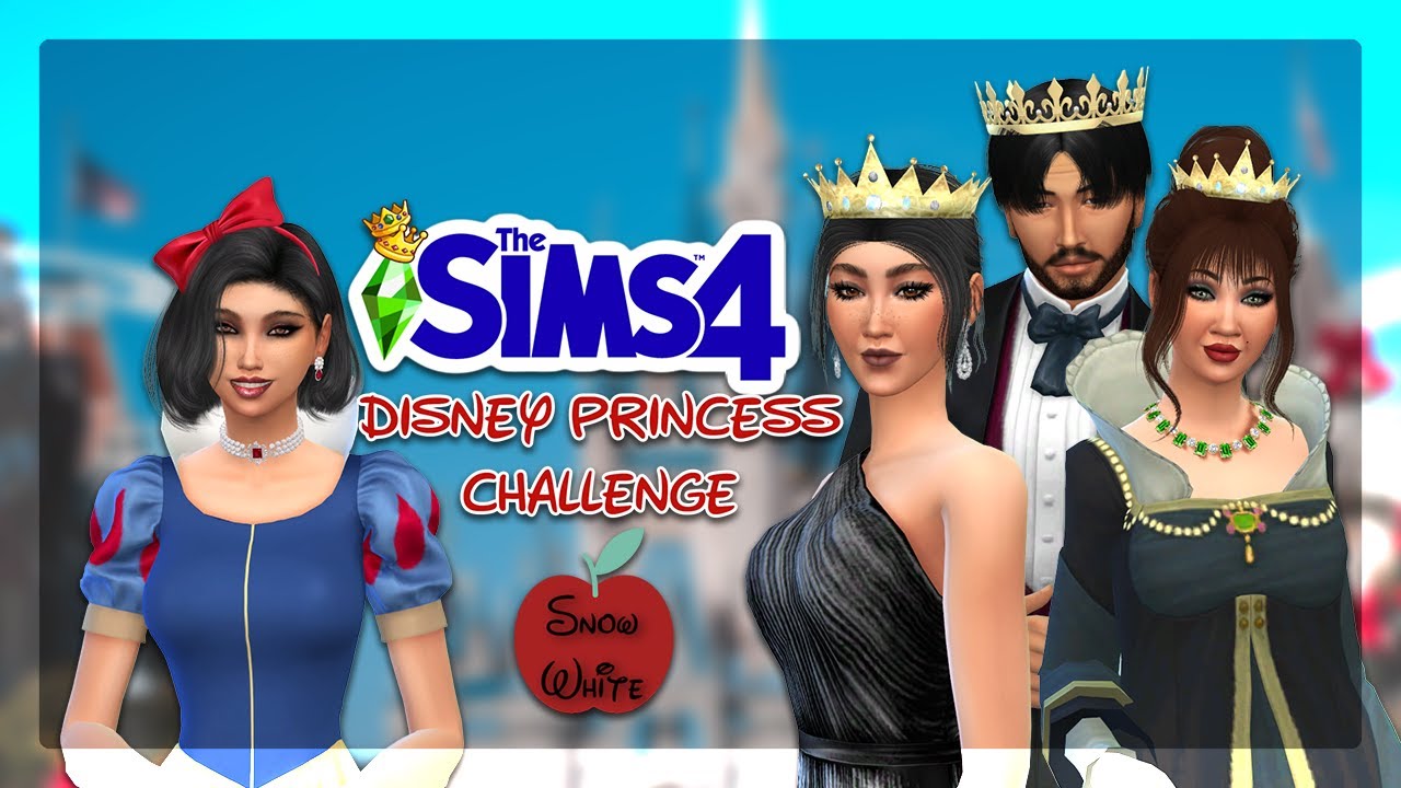 SNOW WHITE GENERATION CAS (CC) // THE SIMS 4 Disney