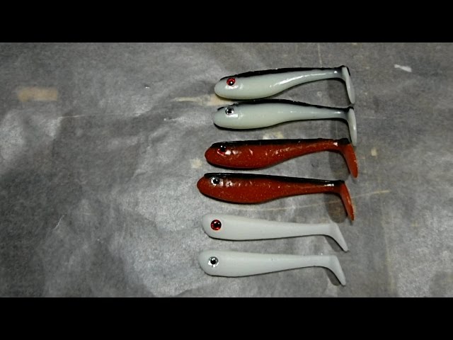 Making swimbaits from lurecraft and do-it molds 