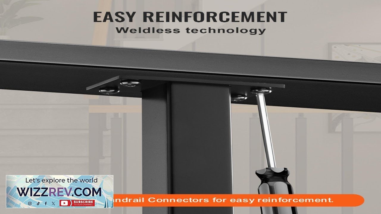 VEVOR Cable Rail Post Level Deck Stair Post 36 x 1.5 x