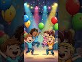 Party song for kids 🎉 Nursery Rhymes for Children #shorts #viral #party #youtube