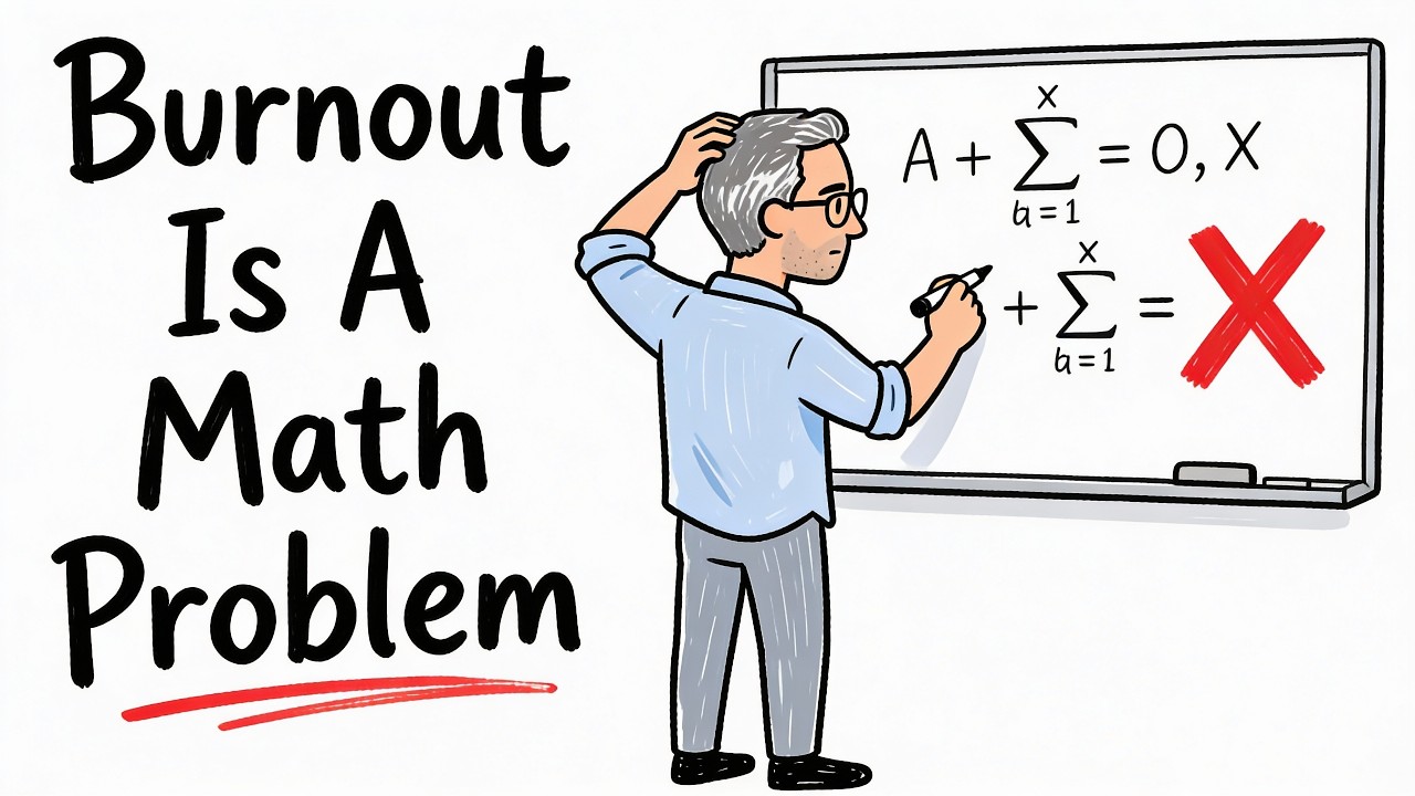 Burnout Is Your Brain's Venture Capitalist Pulling Funding