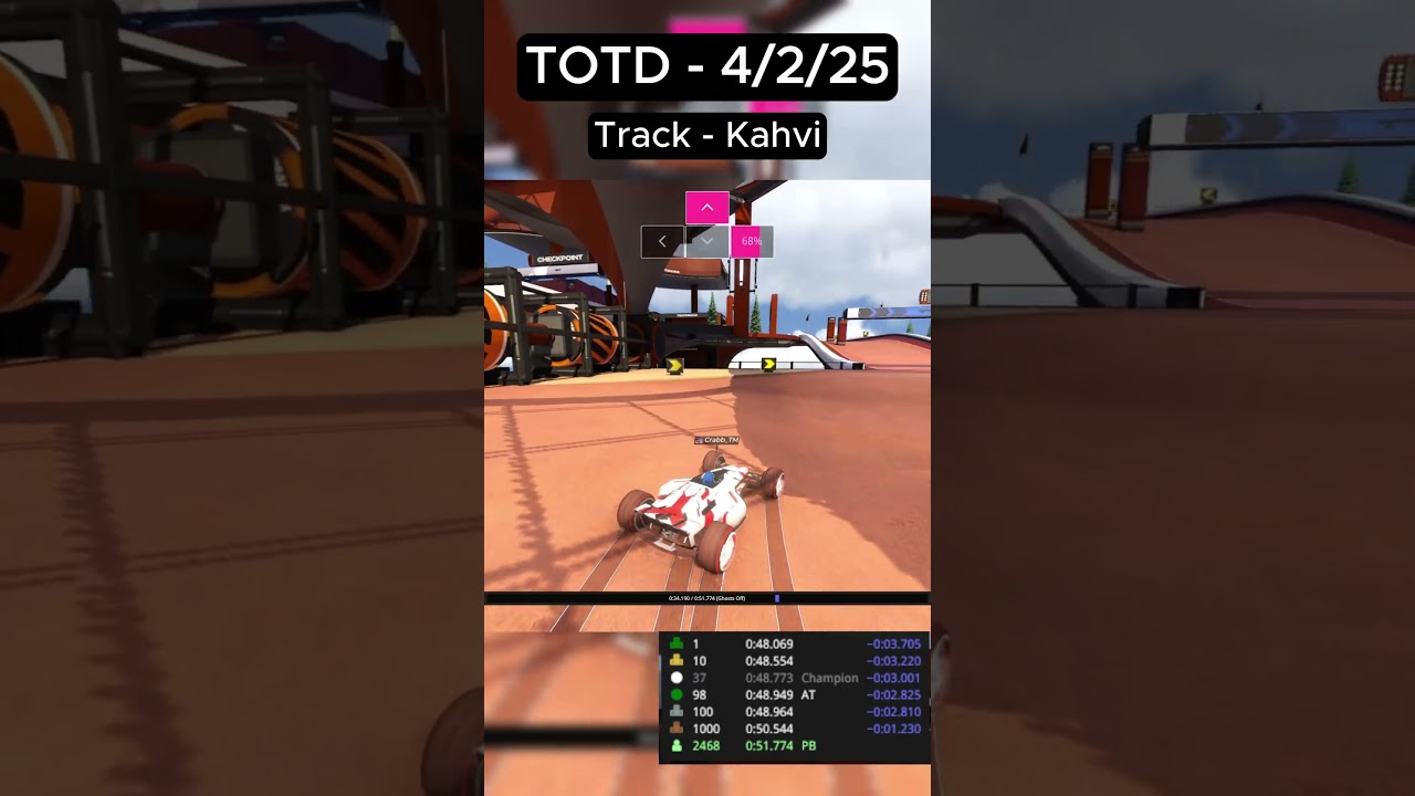 Todays TOTD Performance - 4/2/25 #trackmania #totd