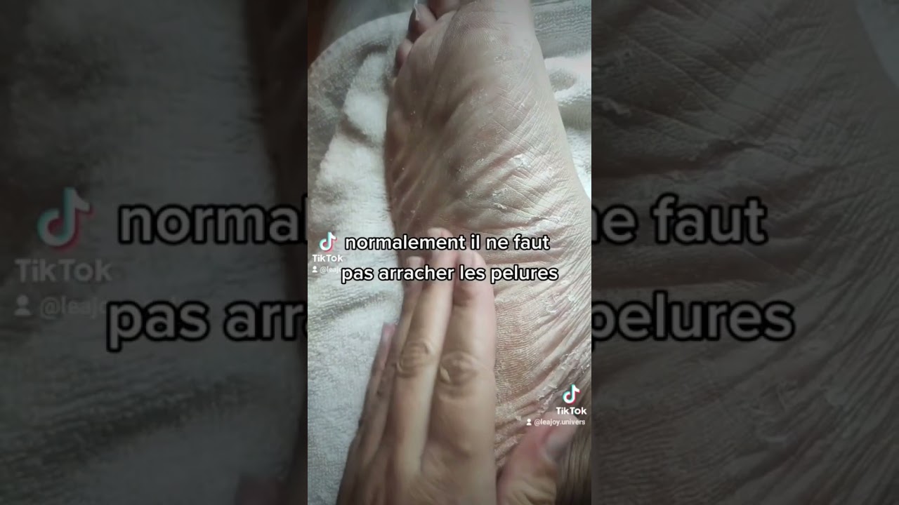 Chausette peeling de chez action