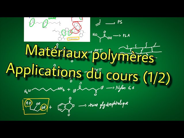 TD polymères (1/n) : Applications du cours (1/2)