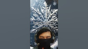 largest snowflake ever recorded! #shorts #topnews #topfacts