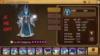 Dnps - Halphas Light Lich Op? - Summoners War