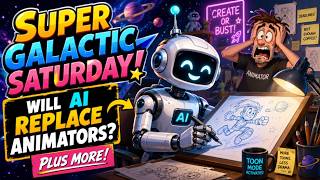 Super Galactic Saturday! Will AI replace Animators Plus More!