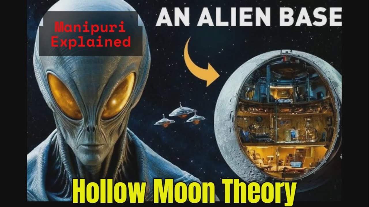 Moon se Alien Spaceship la? || Who built the Moon? | #explaininmanipur #nightstalkers #manipur