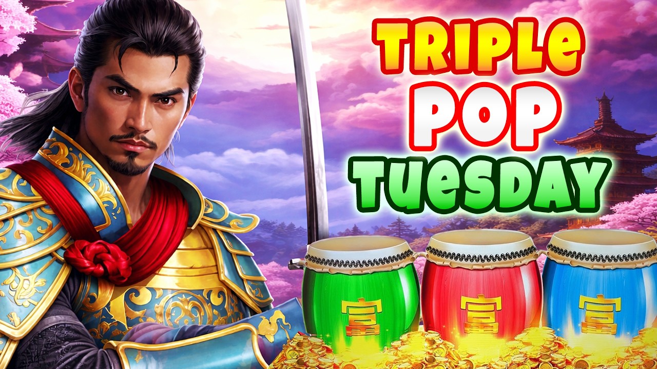Samurai 888 Rise Haruki slot for Triple Pop Tuesday from Ellis