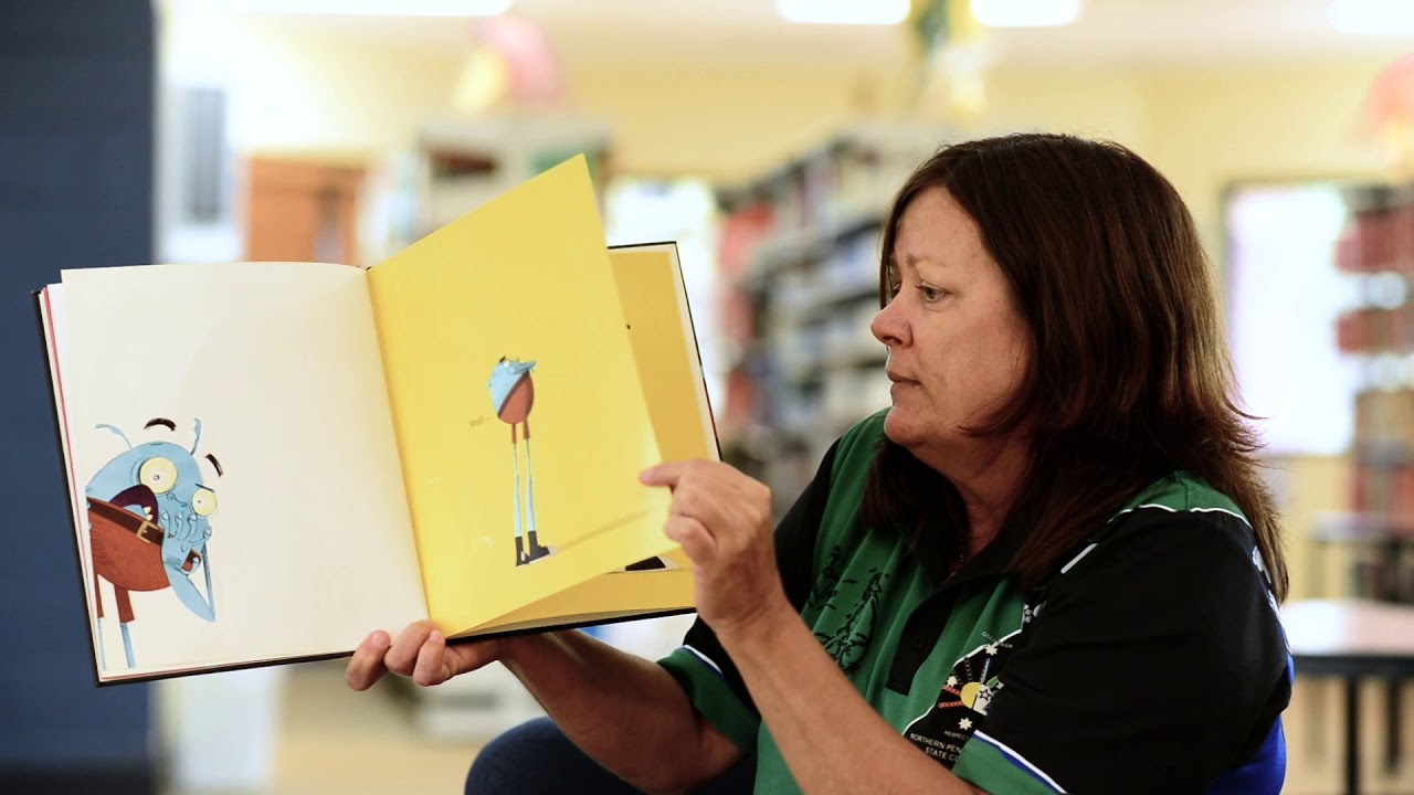 Ms Edwards reading 'Do NOT Open this Book'! YouTube