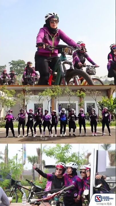 Podomoro Park x Women’s Cycling Community Bandung! #shorts #short #sepeda #viral