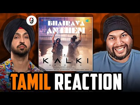 Bhairava Anthem (From "Kalki 2898 Ad") (Tamil) | Diljit Dosanjh | Prabhas  Reaction By Rg #reaction