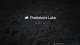 Thattekere Lake Ride GPX Video with Telemetry