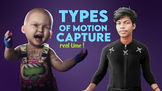 Types Of Motion Capture | Real Time Animation ! Types Of Motion Capture | Real Time Animation !