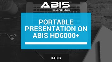 Running a presentation without computer on the ABIS HD6000+ Android 6.0 Projector