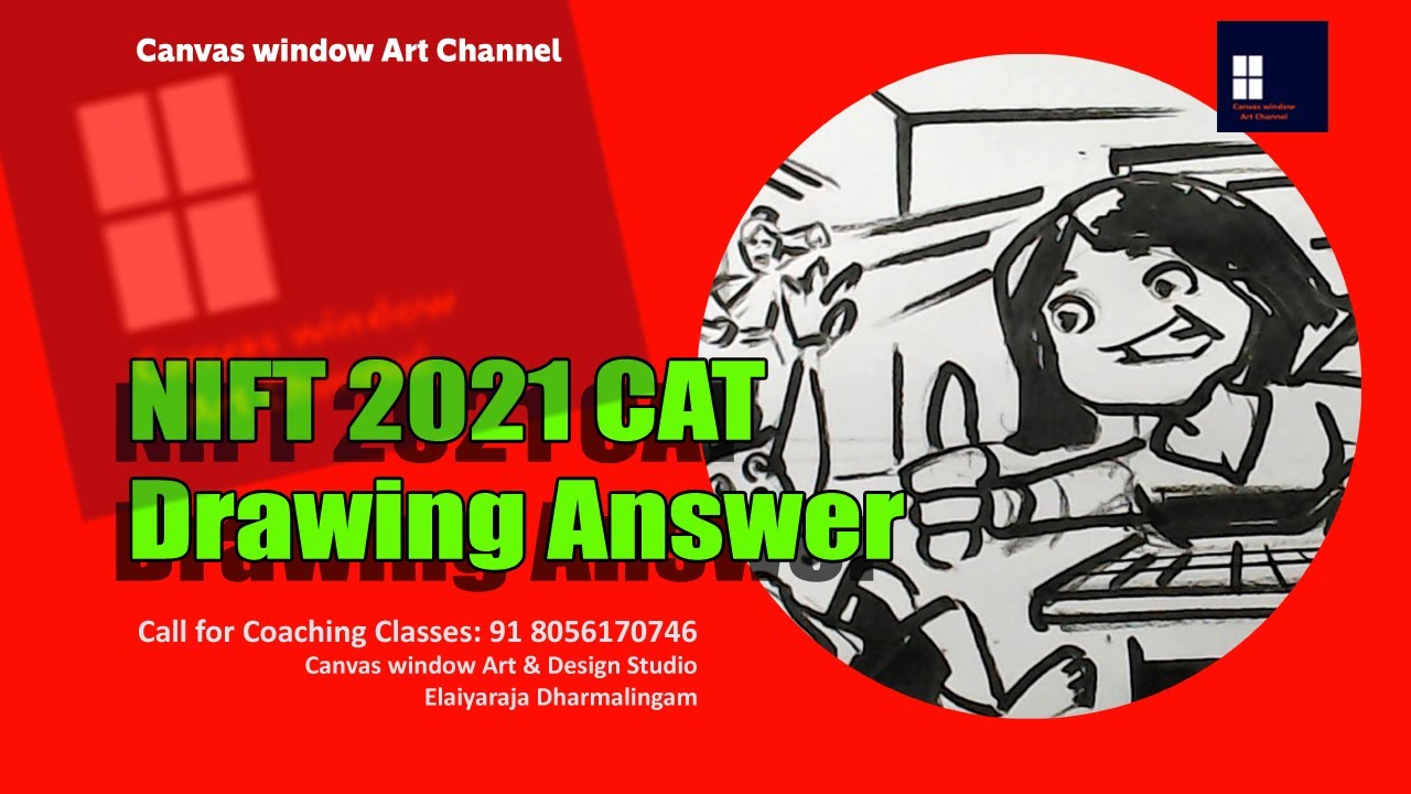 NIFT 2021 CAT Drawing Answer - Musical Instrument Design - YouTube