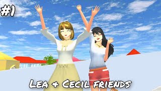 LEA & CECIL FRIENDS |||sakura school simulator#sss