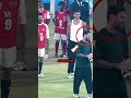 La reazione di Messi alle stelle della Coppa del Mondo dell'India sulla maglia 😆👕 #messi