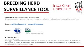 Introduction to the Breeding Herd Production Tool