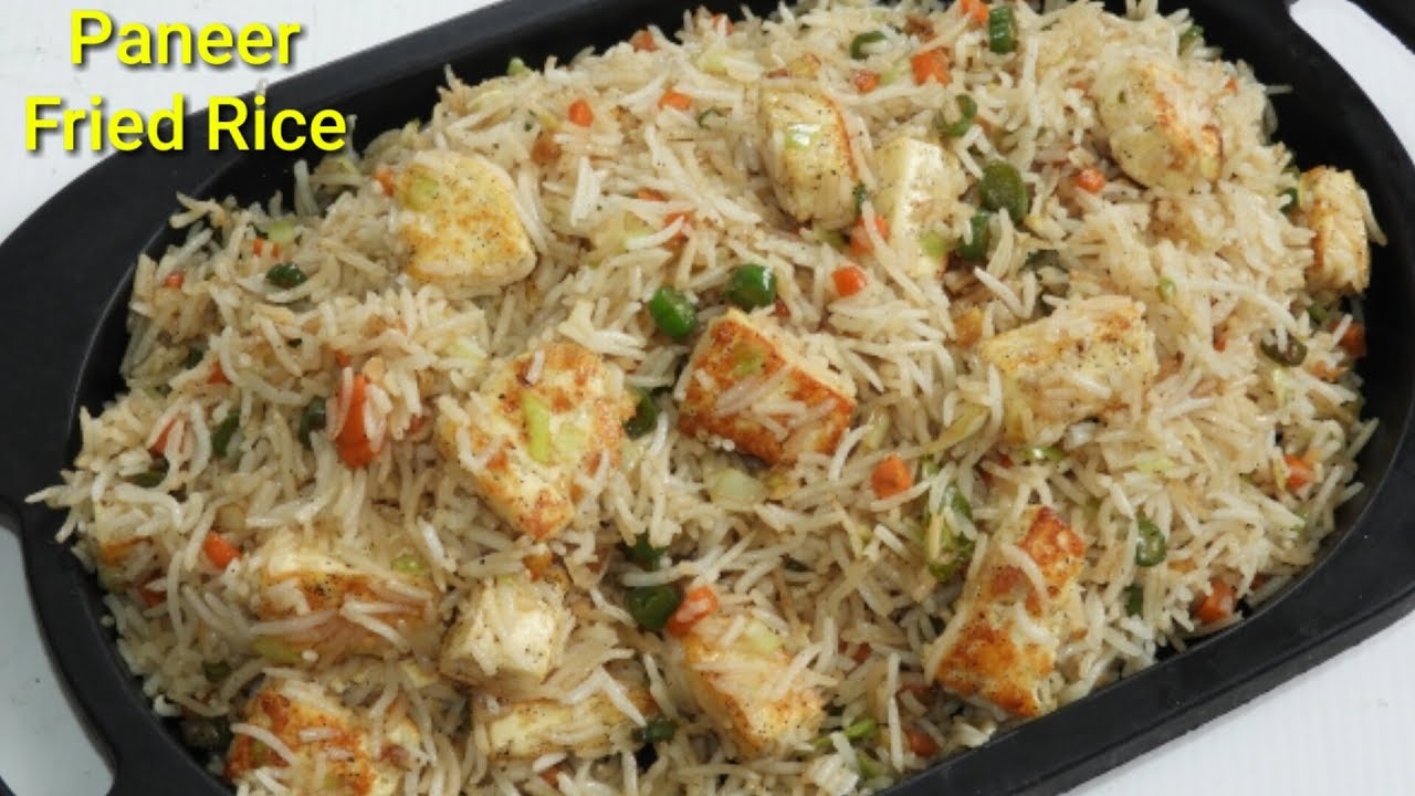 Paneer Fried Rice Recipe Kannada ರುಚಿಯಾದ ಪನೀರ್ ಫ್ರೈಡ್ ರೈಸ್ Paneer