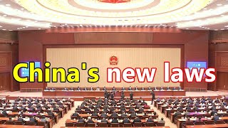 President Xi signs 3 presidential orders to promulgate multiple laws | 习主席签署3项国家立法颁布多项法律