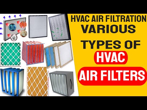 Understand about HVAC Air filtration Various Types of  HVAC Air