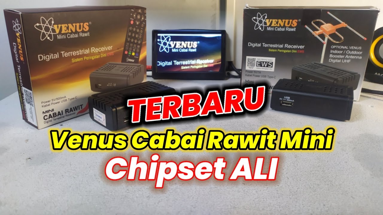 STB TV Digital Venus Cabai Rawit Mini Chipset Ali