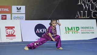 Wushu All Games 2021 || Clara Abigail || Nan Quan Girls Group C Juara 1