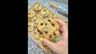 COOKIES AMERICANAS PASO A PASO SIN MANTECA