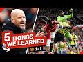 This isnt all ten hags fault but some of it is 5 things we learned man united 11 burnley