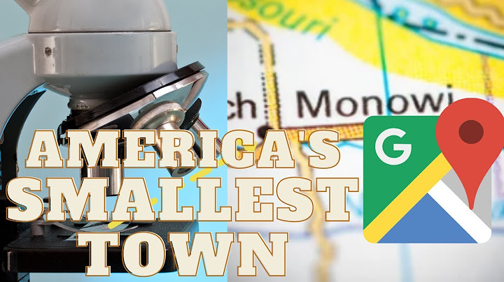 Americas Smallest Town - Monowi, NE (Street View)