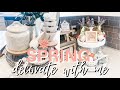 SPRING & EASTER DECORATE WITH ME 2021 | MODERN FARMHOUSE DECOR