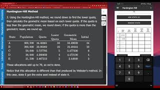 Apportionment Calculator Pro Demo
