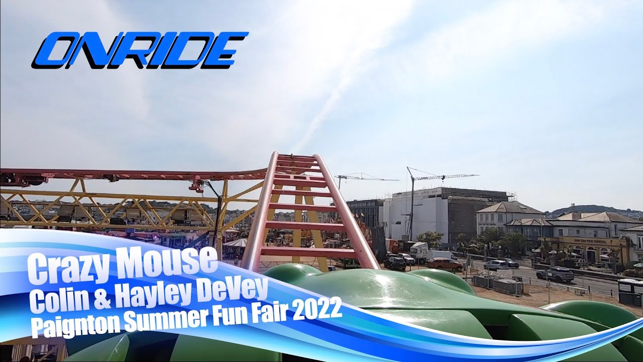 Wild Mouse - Colin & Hayley DeVey (Onride) @ Paignton Summer Fun Fair 2022