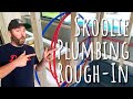 Skoolie Plumbing Rough-in (Skoolie Bathroom) || 2020 Bus Conversion - Ep. 07