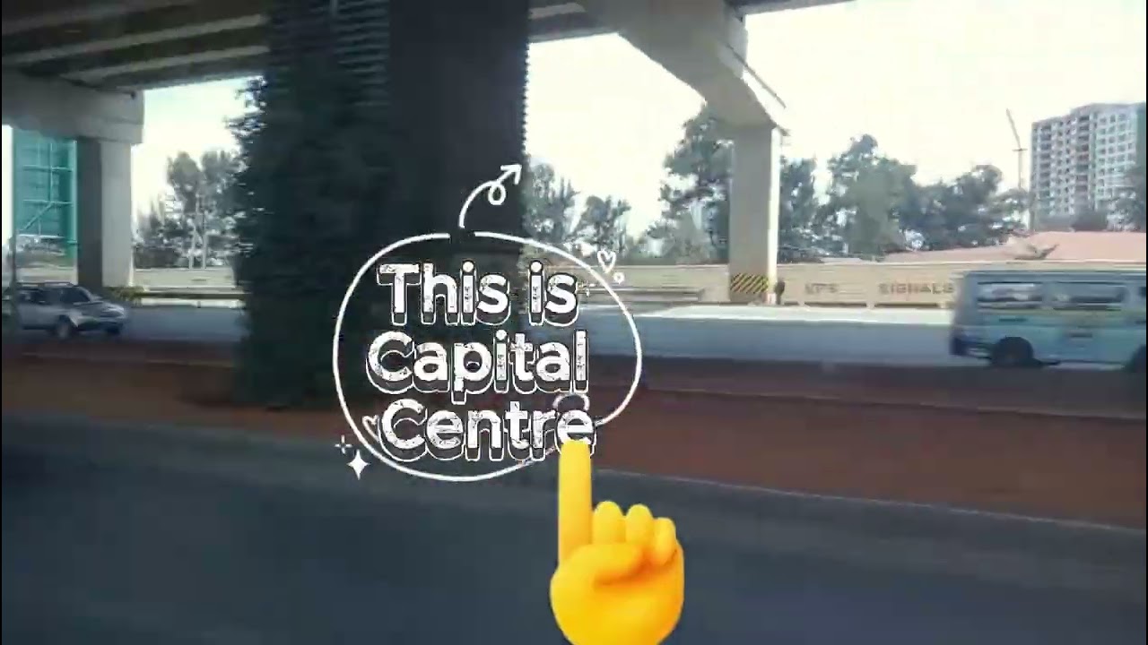 Catch a Matatu (bus) From Nairobi CBD to Cabanas!!/ Alongside view of Express-Way.