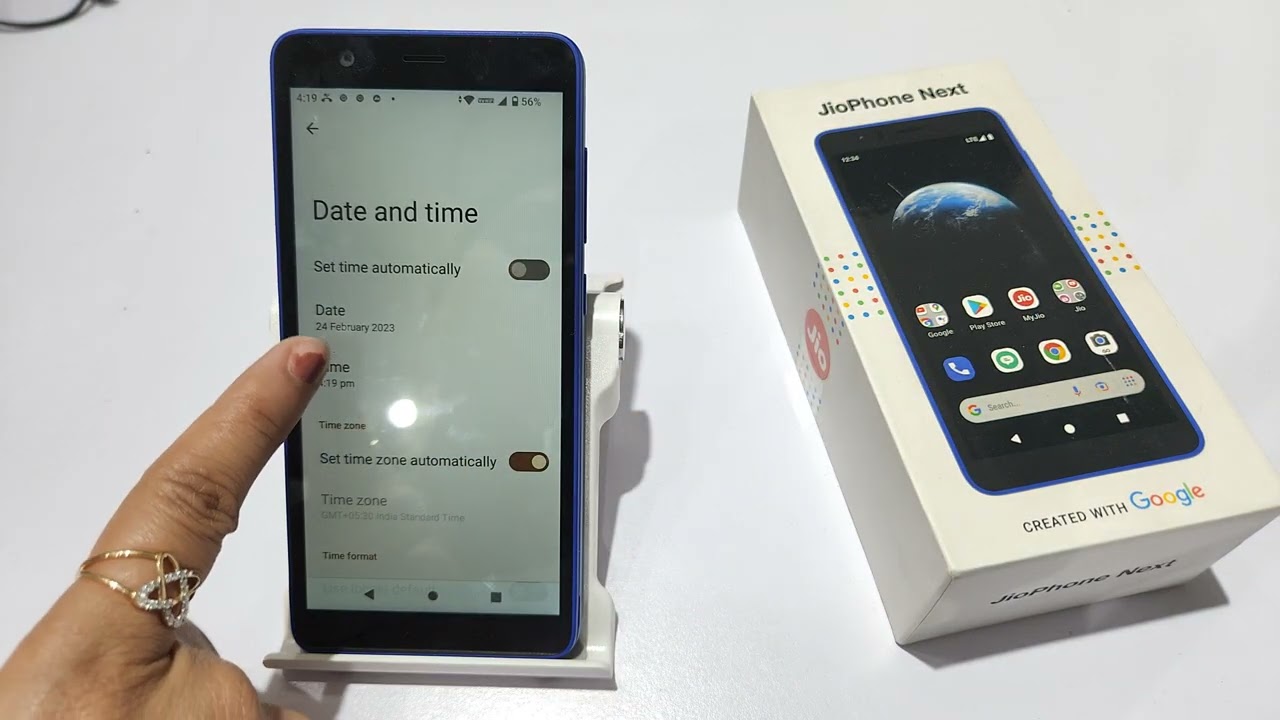 How to Change Date and Time in jio phone next | jio phone next date and time setting