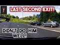 Exit Diver Loses Control | Hit and Run | Bad Drivers, Brake Check | Instant Karma Dashcam 575