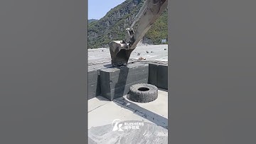 High-efficiency high-yield mining scheme for stone granite marble #stonemachine