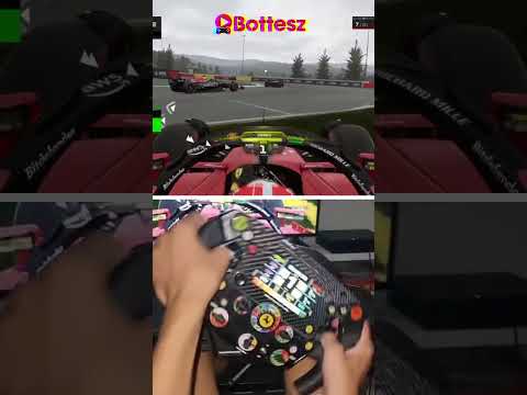 Tokyo drifting in F1 23 | Thrustmaster SF1000 Wheel Add-on | #shorts #f123