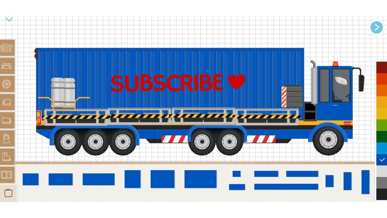 Building aContainer In Labo Construction Truck