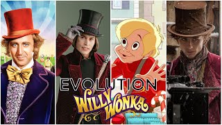 Evolution of Willy Wonka in Movies (1971 - 2023)
