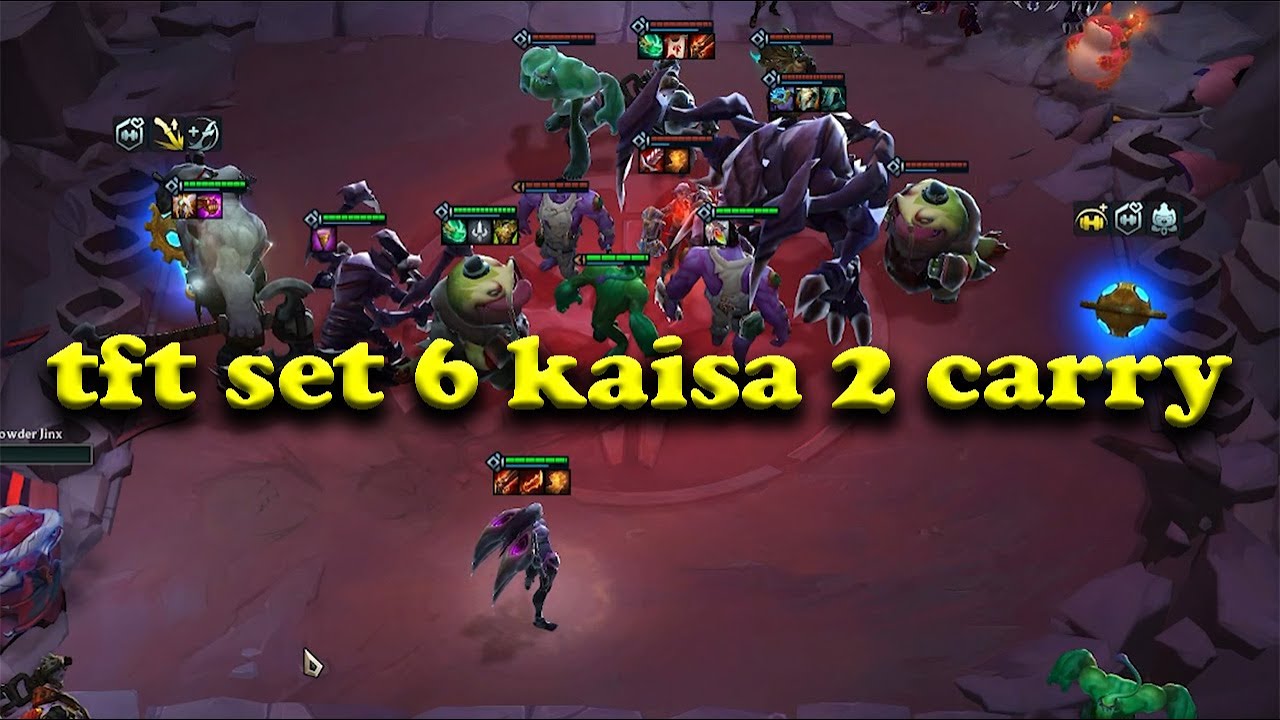 Tft set 6, kaisa 2 perfect items carry