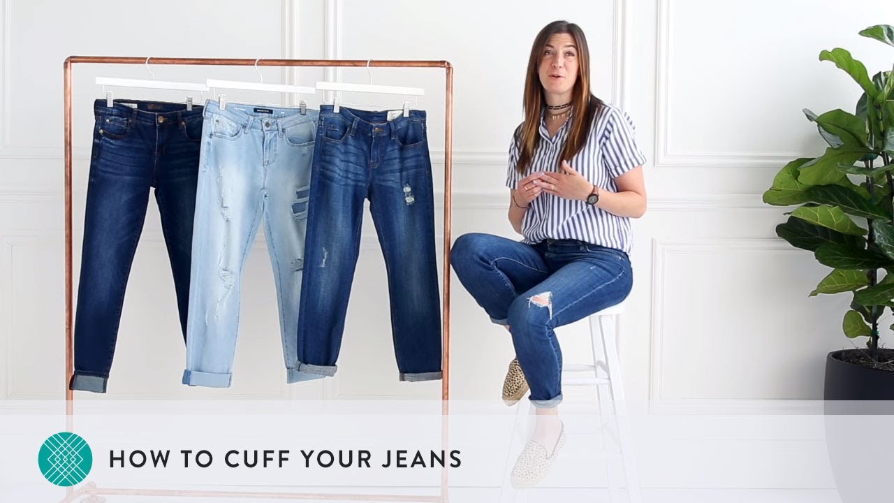 How To Cuff Jeans: Easy Ways To Roll And Cuff Jeans Stitch Fix Style ...