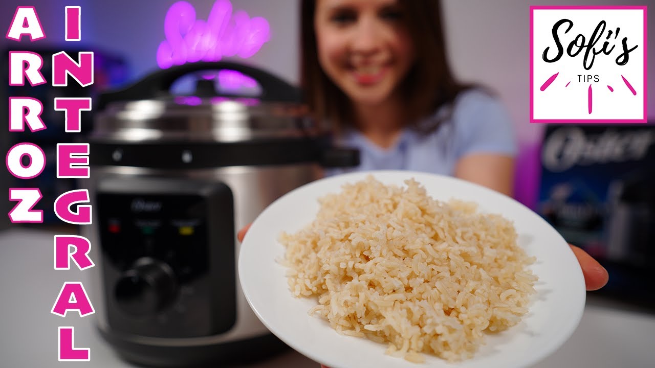 Receta ARROZ INTEGRAL en Multiolla Oster InstantPot Ninja Foodi Comida saludable en olla electrica!