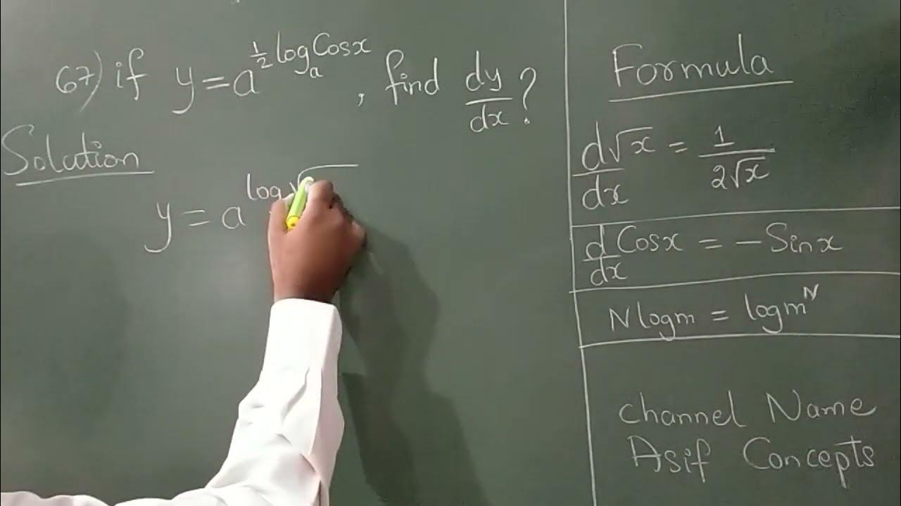 1 Minute Differentiation Y A 1 2 LogCosx Find Dy dx YouTube 1-minute-differentiation-y-a-1-2-logcosx-find-dy-dx-youtube