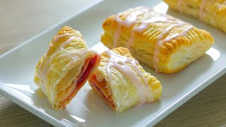 Strawberry Cream Cheese Pockets | Strawberry Cream Cheese Pastries Recipe