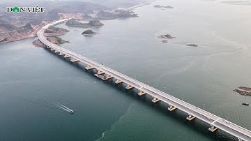 Ngắm Toàn Cảnh Cây Cầu Vượt Hồ Dài Nhất Cao Tốc Bắc - Nam | Báo Dân Việt